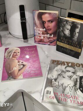 Anna Nicole Smith Lot Signed Playboy Xtra Rare Music Cd Books Bobblehead ALL New